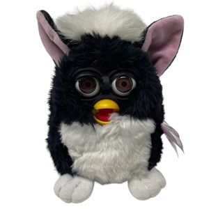 1998 Furby Skunk Black and White Tuxedo Model 70-800 DOESNT WORK
